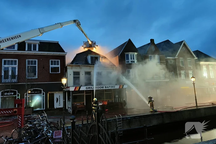 NL-Alert vanwege zeer grote brand in woning