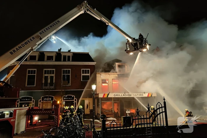 NL-Alert vanwege zeer grote brand in woning