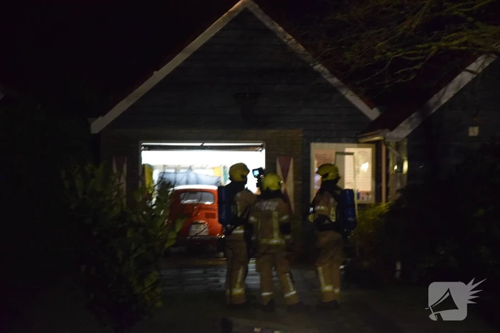 Brand in schoorsteen van vakantievilla
