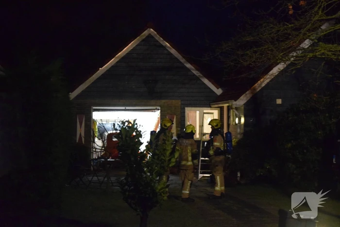 Brand in schoorsteen van vakantievilla