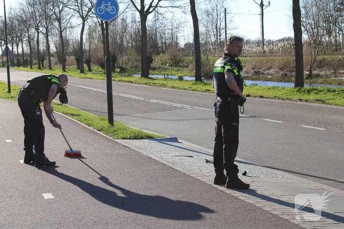 Veel schade na aanrijding