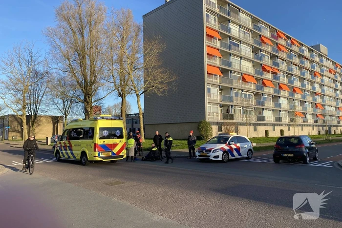 Ongeval tussen personenauto en wielrenner