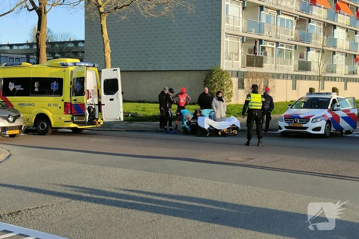 Ongeval tussen personenauto en wielrenner