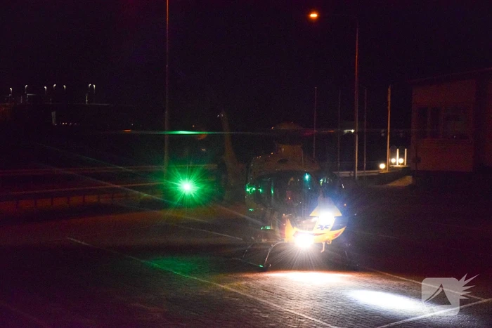 Traumahelikopter ingezet voor incident in woning