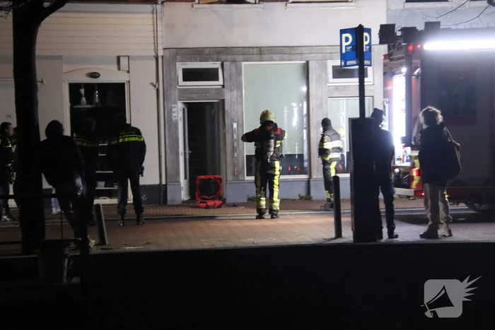 Kleine brand op eerste etage