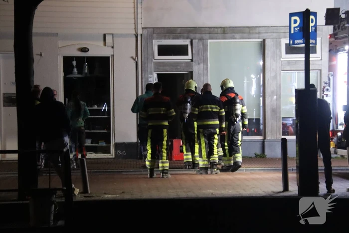 Kleine brand op eerste etage
