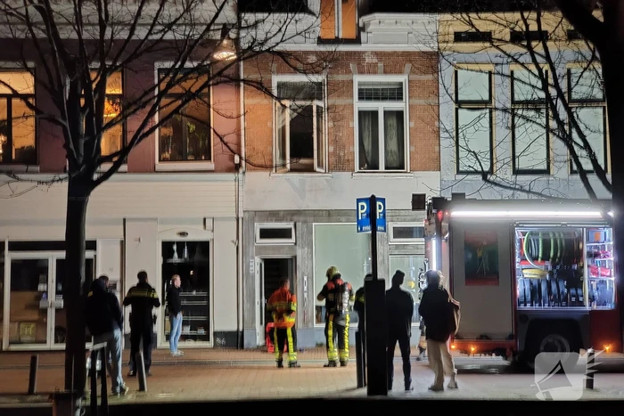 Kleine brand op eerste etage