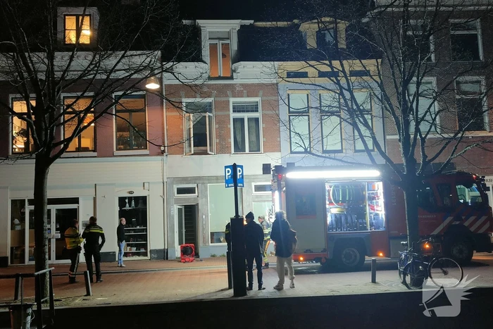 Kleine brand op eerste etage