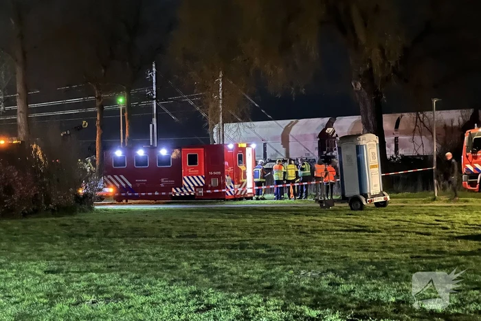 Aanrijding tussen passagierstrein en goederentrein