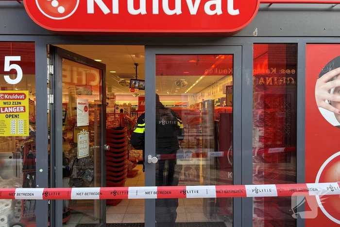 Gewapende overval op Kruidvat-filiaal
