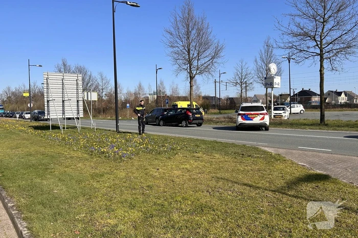 Gewonde bij kop-staart botsing
