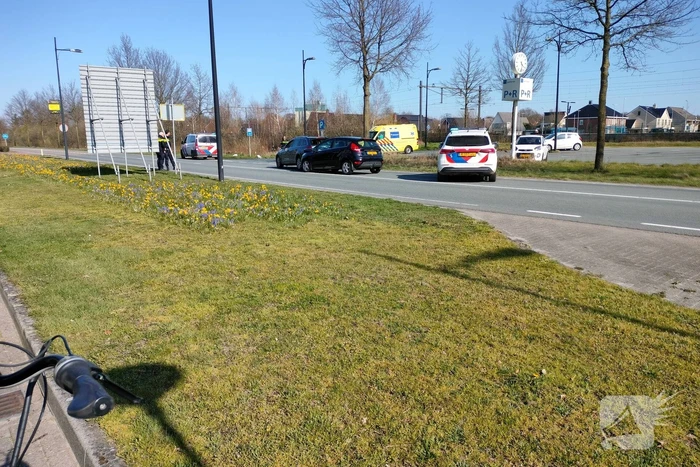 Gewonde bij kop-staart botsing