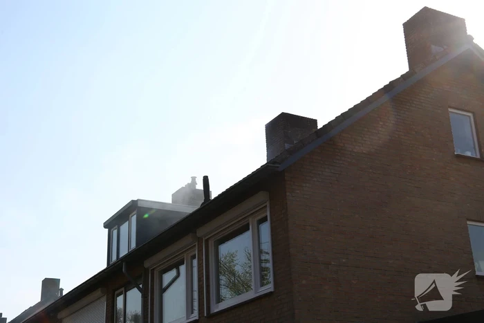 Brand in woning snel geblust