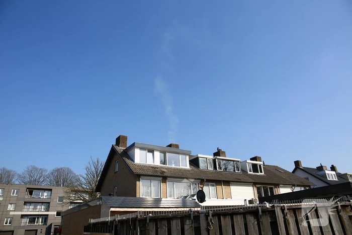 Brand in woning snel geblust