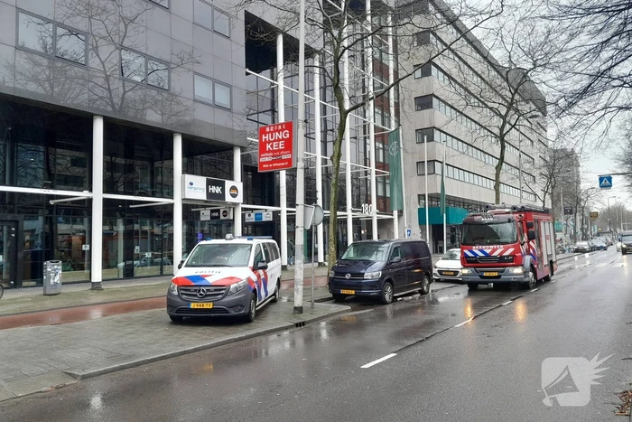 Onderzoek naar vreemde lucht in kantoorpand