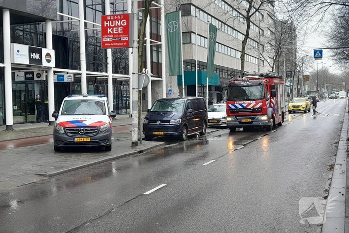 Onderzoek naar vreemde lucht in kantoorpand