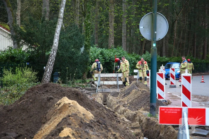 Gaslekkage bij werkzaamheden