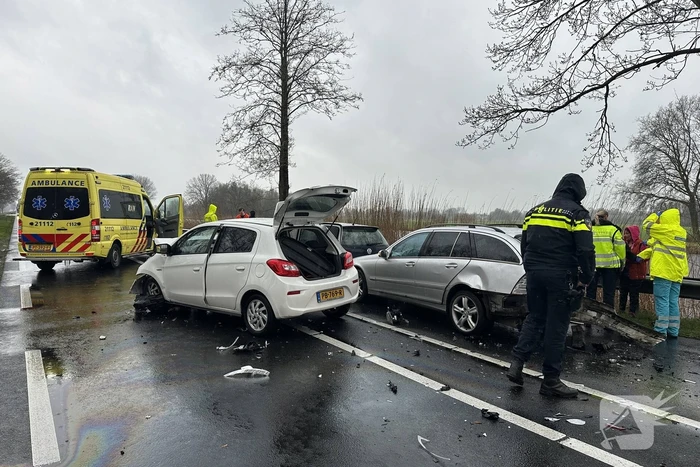 Flinke schade bij kettingbotsing