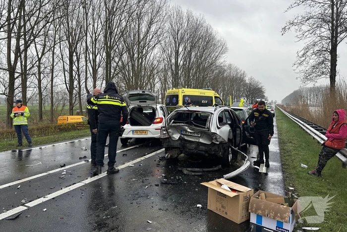 Flinke schade bij kettingbotsing