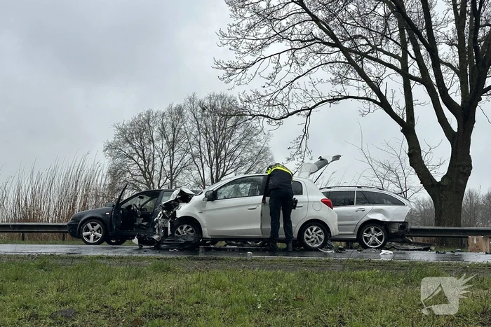 Flinke schade bij kettingbotsing
