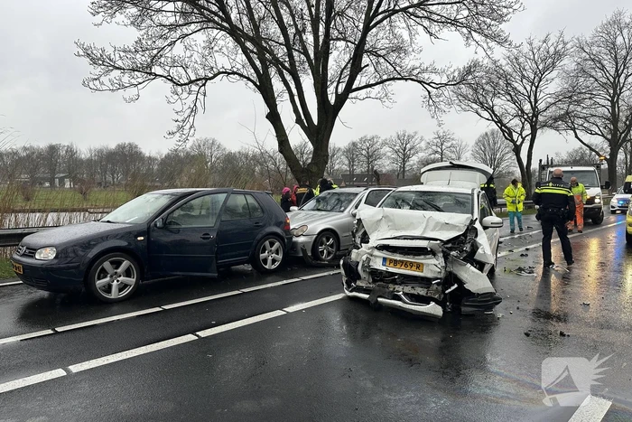 Flinke schade bij kettingbotsing