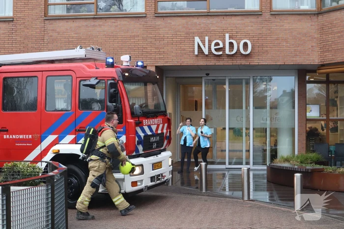 Magnetron vat vlam in woonzorgcentrum