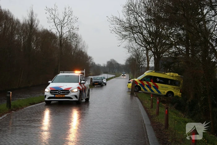 Frontale botsing op kruising