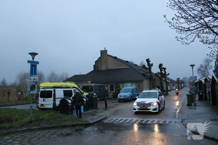 Persoon gered uit water