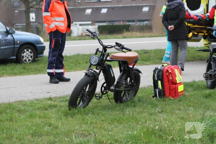 Ernstig aanrijding op fietspad