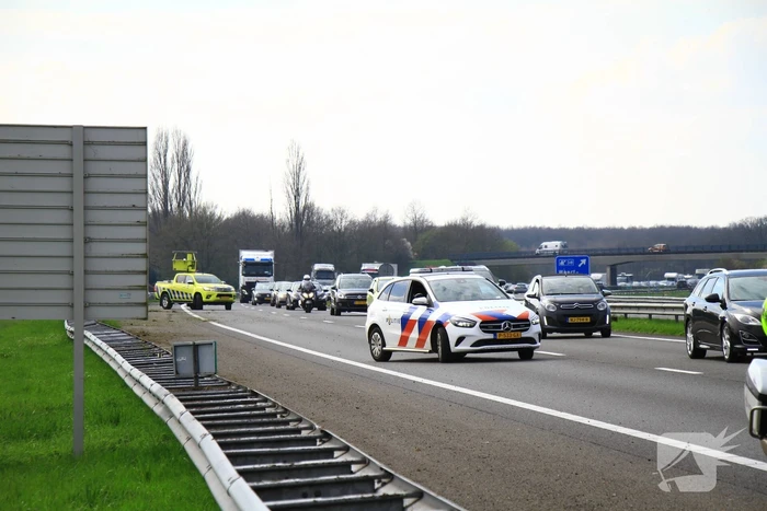Audi RSQ8 zwaar beschadigd bij eenzijdig ongeval