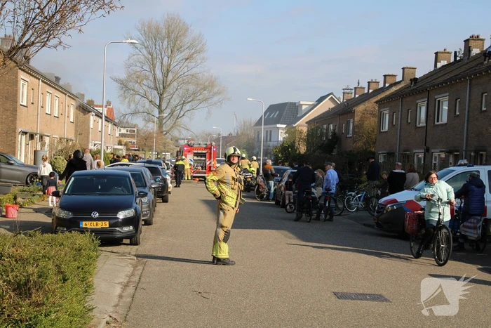 Rookontwikkeling bij brand in woning