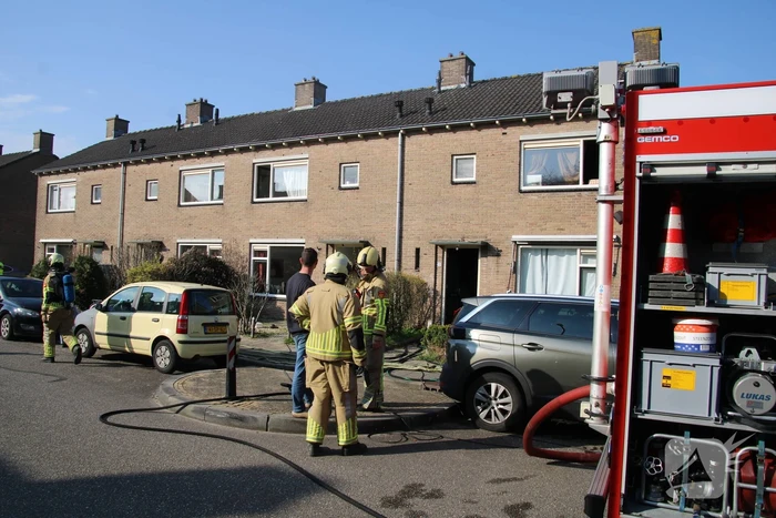Rookontwikkeling bij brand in woning