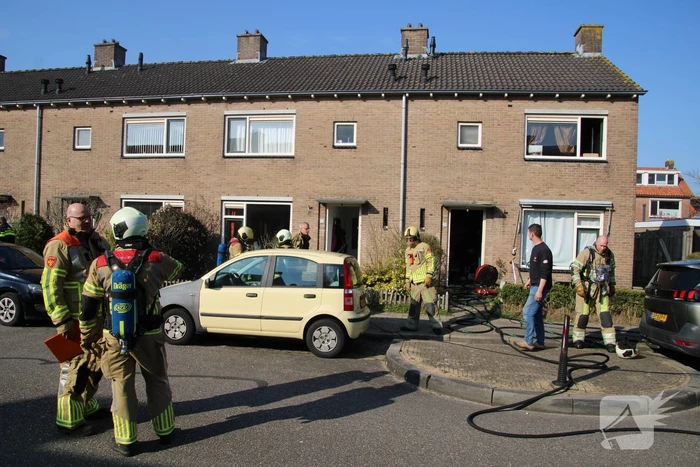 Rookontwikkeling bij brand in woning