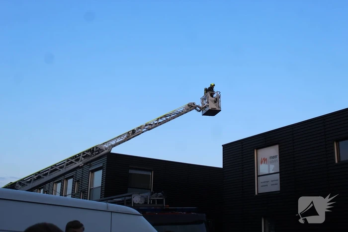 Hevige brand in bedrijfsverzamelgebouw