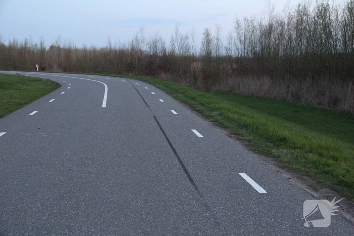 Motorrijder gewond na val