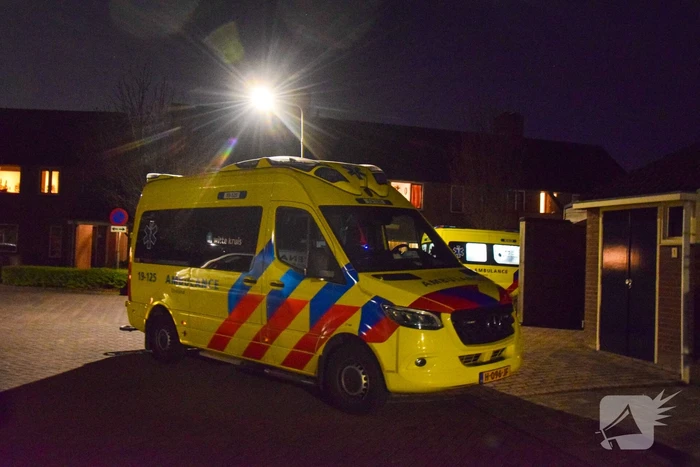 Nachtelijke inzet traumahelikopter