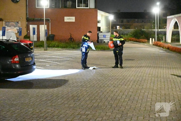 Schoten gelost op parkeerplaats