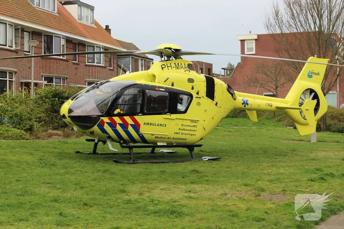 Traumahelikopter ingezet voor incident