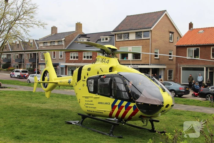 Traumahelikopter ingezet voor incident