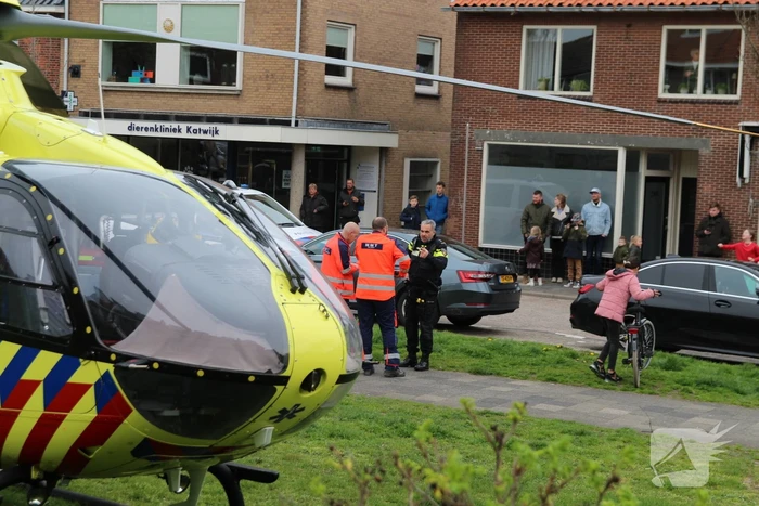 Traumahelikopter ingezet voor incident
