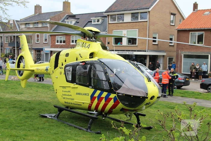 Traumahelikopter ingezet voor incident