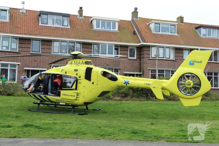 Traumahelikopter ingezet voor incident