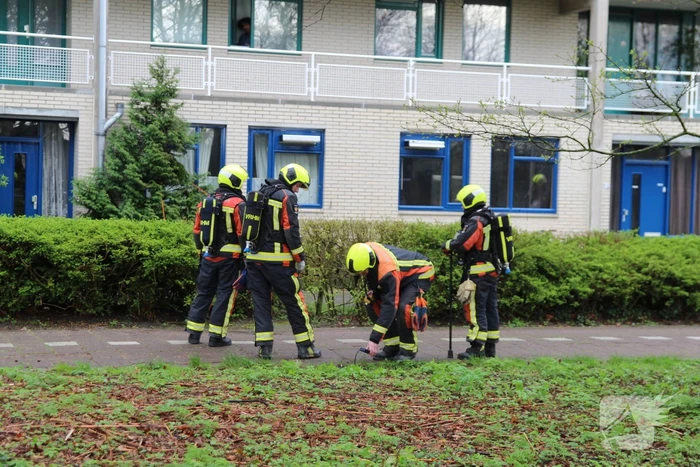Gaslekkage aangetroffen op staat