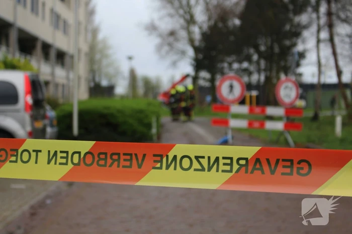 Gaslekkage aangetroffen op staat