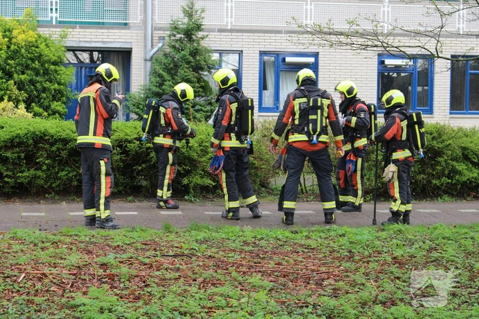 Gaslekkage aangetroffen op staat