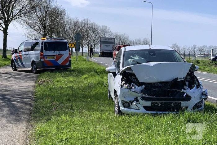 ongeval postweg - n286 13,6 tholen