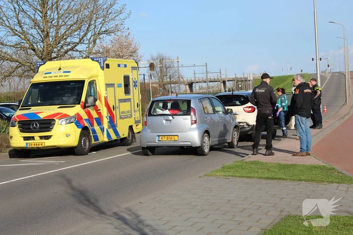 Schade bij kop-staartbotsing