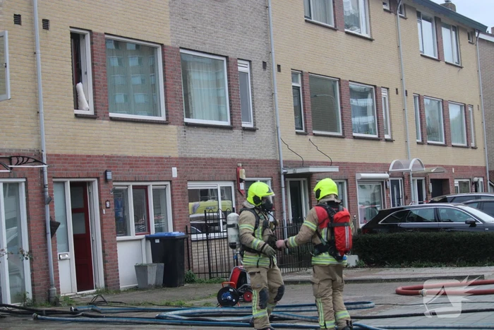 Veel rookontwikkeling bij uitslaande zolderbrand