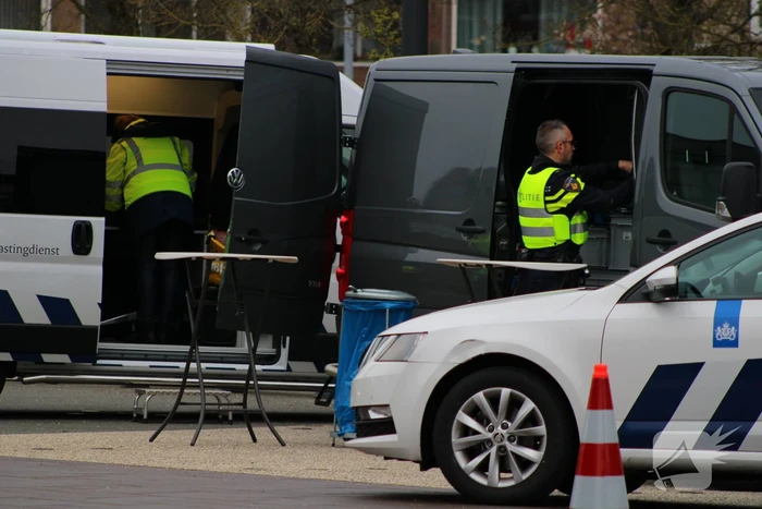 Grote verkeerscontrole door meerdere diensten