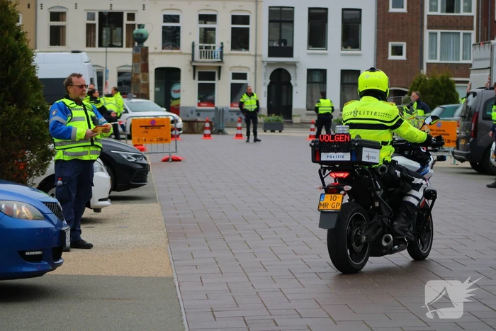 Grote verkeerscontrole door meerdere diensten